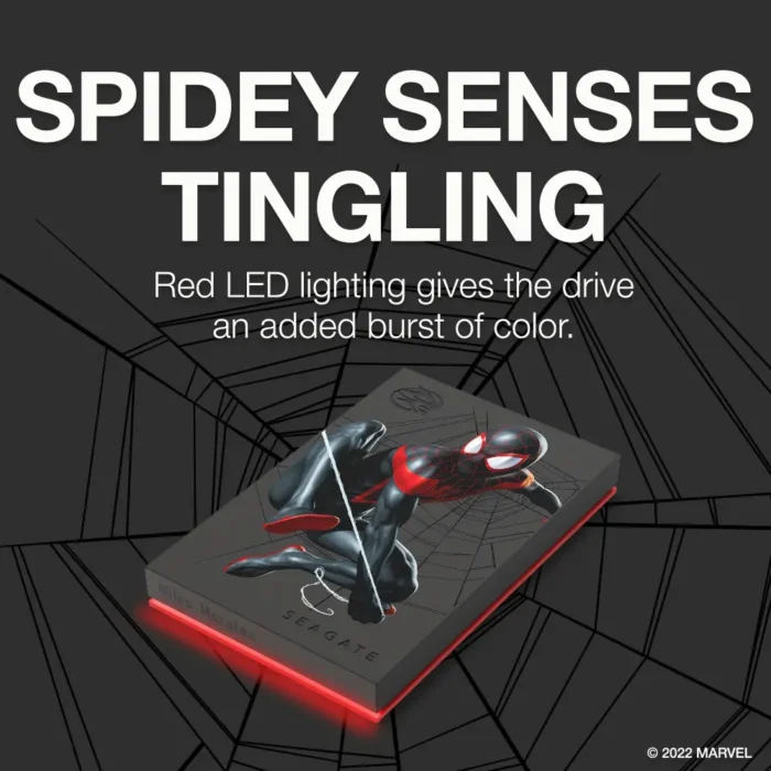 Seagate FireCuda Morales Special Edition 2TB USB 3.2 Gen 1 External HDD Seagate FireCuda Morales Special Edition 2TB USB 3.2 Gen 1 External HDD