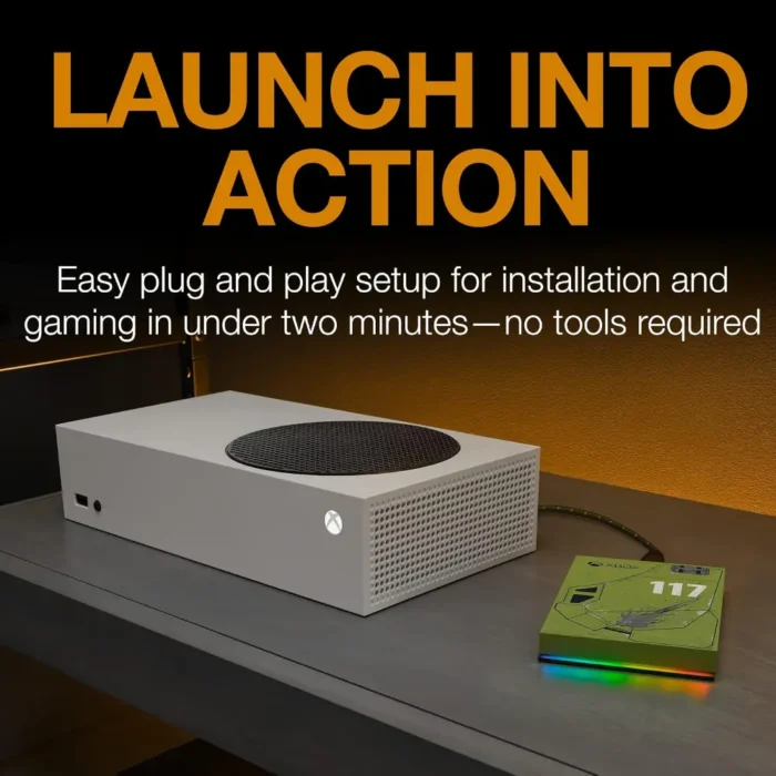 Seagate Game Drive 5TB USB 3.2 Gen 1 External HDD for Xbox Halo Infinite SE