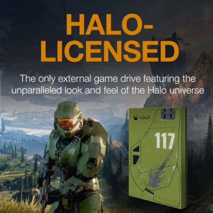 Home 6 Seagate Game Drive 5TB USB 3.2 Gen 1 External HDD for Xbox Halo Infinite SE