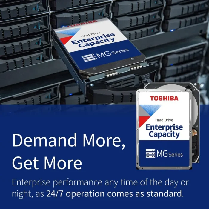 Toshiba 20TB MG10 Series 7200 RPM SATA III 3.5 Internal Hard Drive Toshiba 20TB MG10 Series 7200 RPM SATA III 3.5 Internal Hard Drive