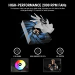 Ant Esports ICEStorm-240 ARGB CPU Liquid Cooler