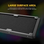 Ant Esports ICE-240 ARGB 240mm CPU Liquid Cooler 5 Ant Esports ICE 240 ARGB 240mm CPU Liquid Cooler 3