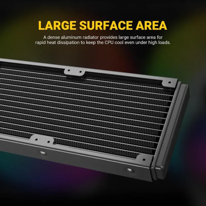 Ant Esports ICE-240 ARGB 240mm CPU Liquid Cooler (3) Ant Esports ICE 240 ARGB 240mm CPU Liquid Cooler 3