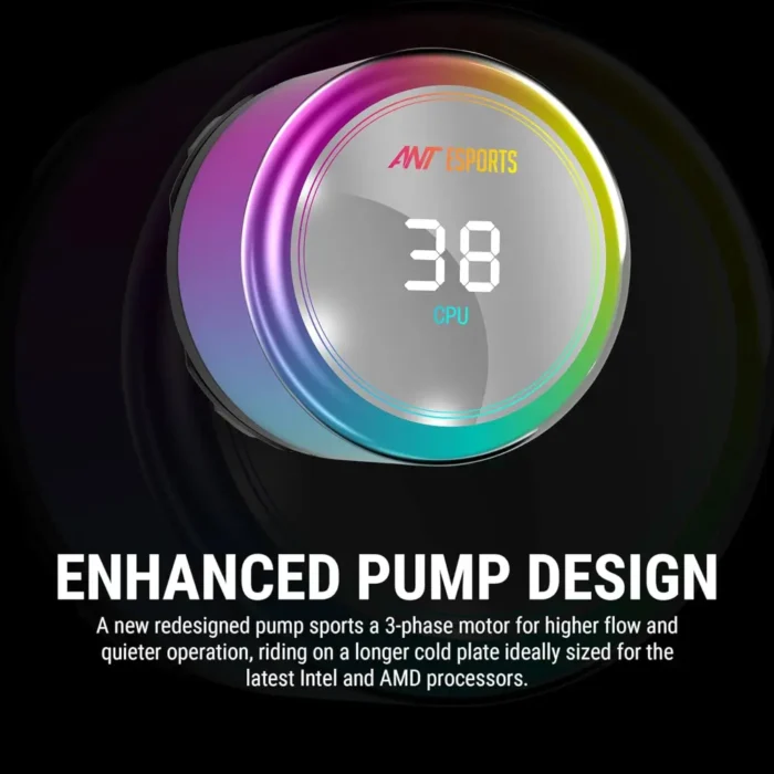 Ant Esports ICE Chroma ARGB 240mm CPU Liquid Cooler