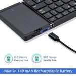 Atdaraz B089T Bluetooth Foldable Keyboard with Touchpad 7 Atdaraz B089T Bluetooth Foldable Keyboard with Touchpad