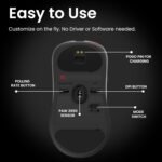 BenQ Zowie FK2-DW 65g Lightweight Wireless Symmetrical Gaming Mouse