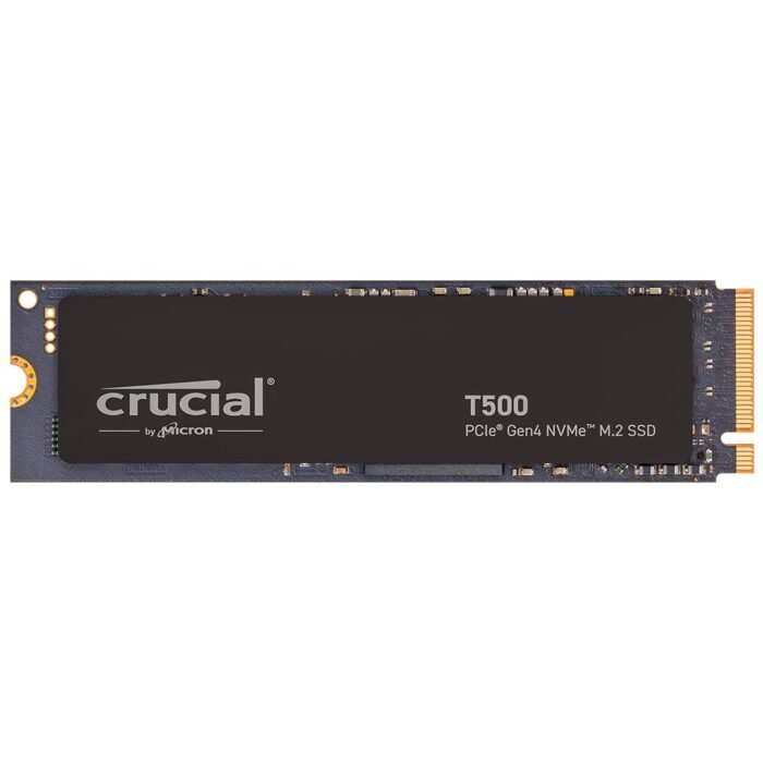 Crucial T500 500GB Gen4 NVMe M.2 Internal Gaming SSD Crucial T500 500GB Gen4 NVMe M.2 Internal Gaming SSD