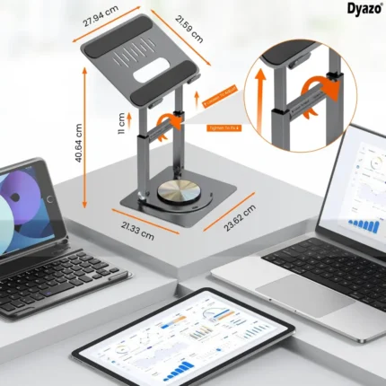 Dyazo 360° Rotating Laptop Stand