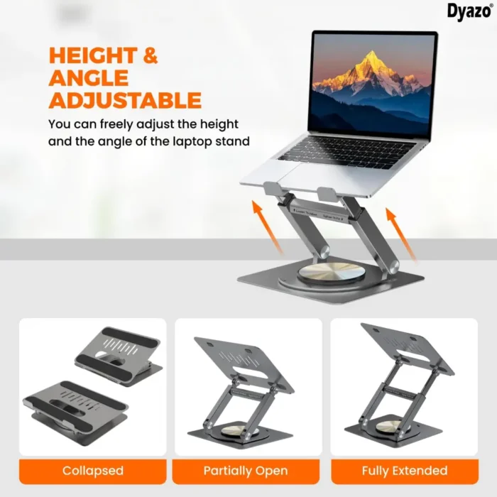 Dyazo 360° Rotating Laptop Stand Dyazo 360° Rotating Laptop Stand