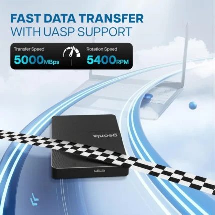 GEONIX PowerShell S3 500GB Portable External HDD