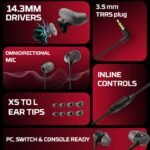 HyperX Cloud Earbuds III Wired Earphone (Black) 2 HyperX Cloud Earbuds III Wired Earphone