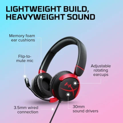 Home 6 HyperX Cloud Mini Wired On Ear Headphone