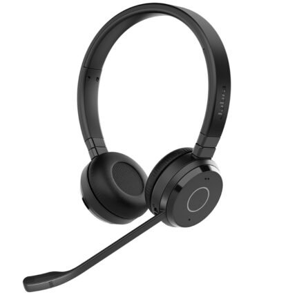 Jabra Evolve 65 TE MS Wireless Stereo Office Headset with Mic