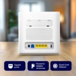 Jio AX6000 Universal Wi-Fi 6 Router, Dual Band, Mesh Ready, Gaming Router 4 Jio AX6000 Universal Wi-Fi 6 Router, Dual Band, Mesh Ready, Gaming Router