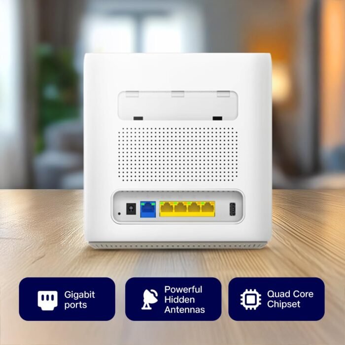 Jio AX6000 Universal Wi-Fi 6 Router, Dual Band, Mesh Ready, Gaming Router Jio AX6000 Universal Wi-Fi 6 Router, Dual Band, Mesh Ready, Gaming Router