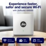 Jio AX6000 Universal Wi-Fi 6 Router, Dual Band, Mesh Ready, Gaming Router 3 Jio AX6000 Universal Wi-Fi 6 Router, Dual Band, Mesh Ready, Gaming Router