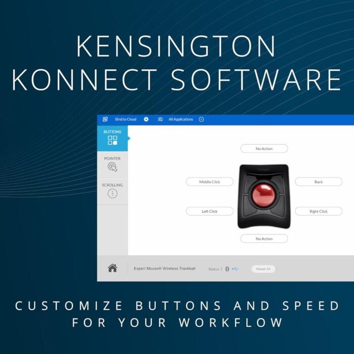 Kensington Expert Wireless Trackball Mouse