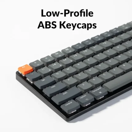 Keychron K3 Version 2, 84 Keys Ultra-Slim Wireless Mechanical Keyboard with White LED Backlit