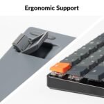Keychron K3 Version 2, 84 Keys Ultra-Slim Wireless Mechanical Keyboard with White LED Backlit