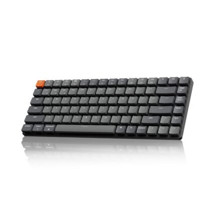 Keychron K3 Version 2, 84 Keys Ultra-Slim Wireless Mechanical Keyboard with White LED Backlit
