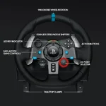 Logitech G29 Driving Force Racing Wheel and Floor Pedals 6 Logitech G29 Driving Force Racing Wheel and Floor Pedals