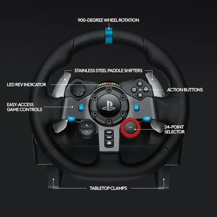 Logitech G29 Driving Force Racing Wheel and Floor Pedals Logitech G29 Driving Force Racing Wheel and Floor Pedals