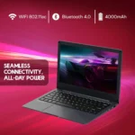 Neopticon EBook Celeron N4020 4GB DDR4 128GB eMMC Win 11 Home UHD Graphics 600 11.6 Inch HD Laptop