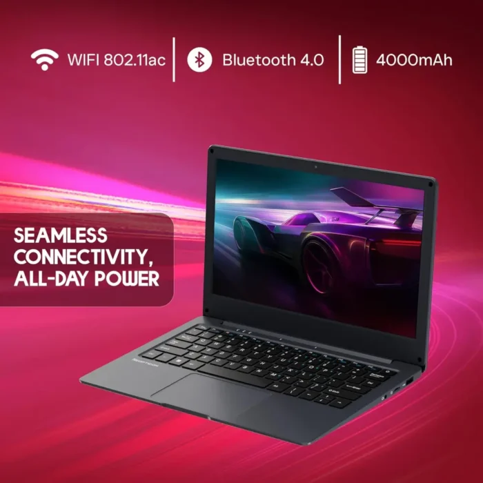 Neopticon EBook Celeron N4020 4GB DDR4 128GB eMMC Win 11 Home UHD Graphics 600 11.6 Inch HD Laptop
