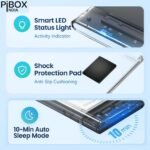 PiBOX India Transparent 2.5 inch HDD Enclosure | SSD Enclosure 4 PiBOX India Transparent 2.5 inch HDD Enclosure | SSD Enclosure