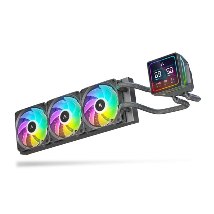 ProLab Design AI360LCD ARGB 360mm AIO Liquid CPU Cooler ProLab Design AI360LCD ARGB 360mm AIO Liquid CPU Cooler