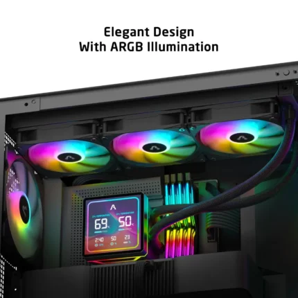 ProLab Design AI360LCD ARGB 360mm AIO Liquid CPU Cooler