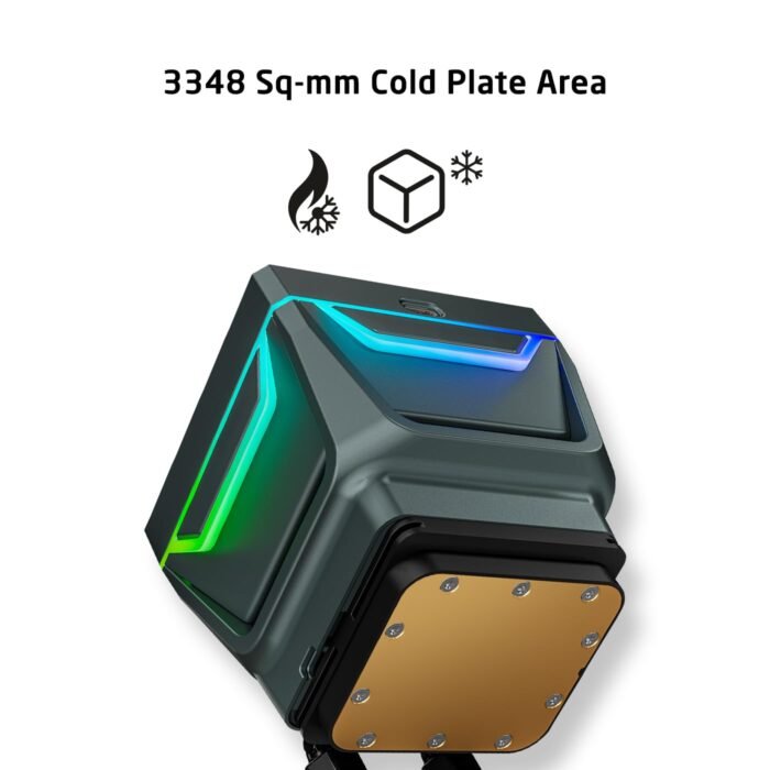 ProLab Design AI360LCD ARGB 360mm AIO Liquid CPU Cooler ProLab Design AI360LCD ARGB 360mm AIO Liquid CPU Cooler