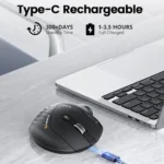 ProtoArc EM01 NL Ergonomic Wireless Trackball Mouse 4 ProtoArc EM01 NL Ergonomic Wireless Trackball Mouse