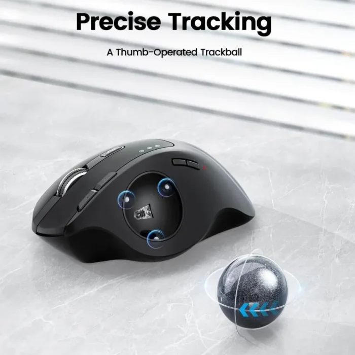 ProtoArc EM01 NL Ergonomic Wireless Trackball Mouse ProtoArc EM01 NL Ergonomic Wireless Trackball Mouse