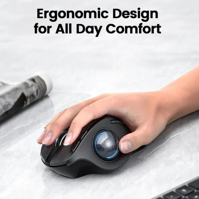 ProtoArc EM01 NL Ergonomic Wireless Trackball Mouse ProtoArc EM01 NL Ergonomic Wireless Trackball Mouse