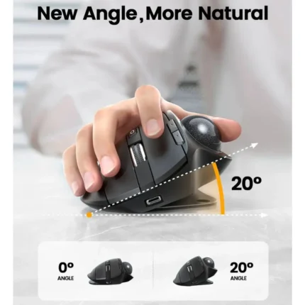Home 2 ProtoArc EM01 NL Ergonomic Wireless Trackball Mouse