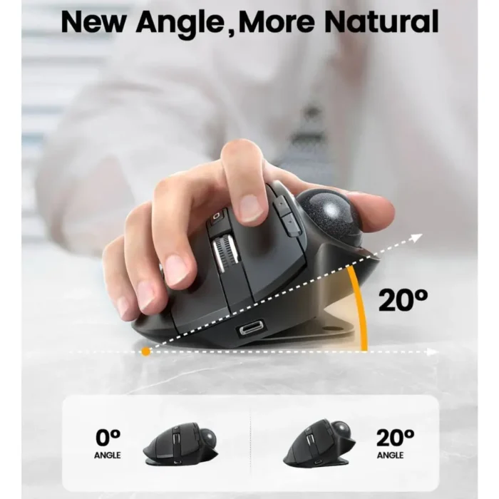 ProtoArc EM01 NL Ergonomic Wireless Trackball Mouse ProtoArc EM01 NL Ergonomic Wireless Trackball Mouse