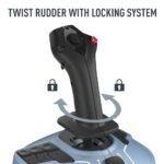 THRUSTMASTER TCA Officer Pack Airbus Sidestick with Throttle for PC, Flight Simulation Motion Controller 6 THRUSTMASTER TCA Officer Pack Airbus Sidestick