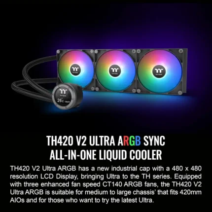 Thermaltake TH420 V2 Ultra ARGB SyncAlO Liquid Cooler