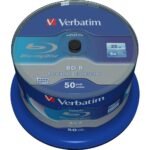 Verbatim 43838 Recordable Datalife Bluray 25GB BD-R Disc