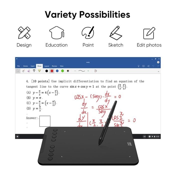 XP-Pen Deco 01 V3 Digital Graphics Drawing Pen Tablet XP-Pen Deco 01 V3 Digital Graphics Drawing Pen Tablet