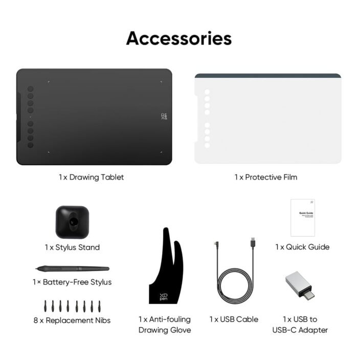 XP-Pen Deco 01 V3 Digital Graphics Drawing Pen Tablet XP-Pen Deco 01 V3 Digital Graphics Drawing Pen Tablet