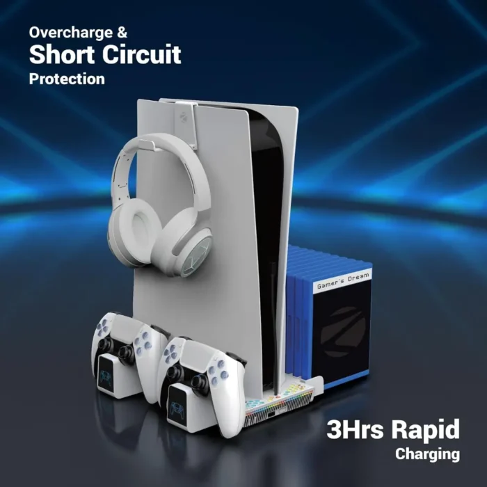 ZEBRONICS PS5SC Vertical PS5 Docking Station ZEBRONICS PS5SC Vertical PS5 Docking Station