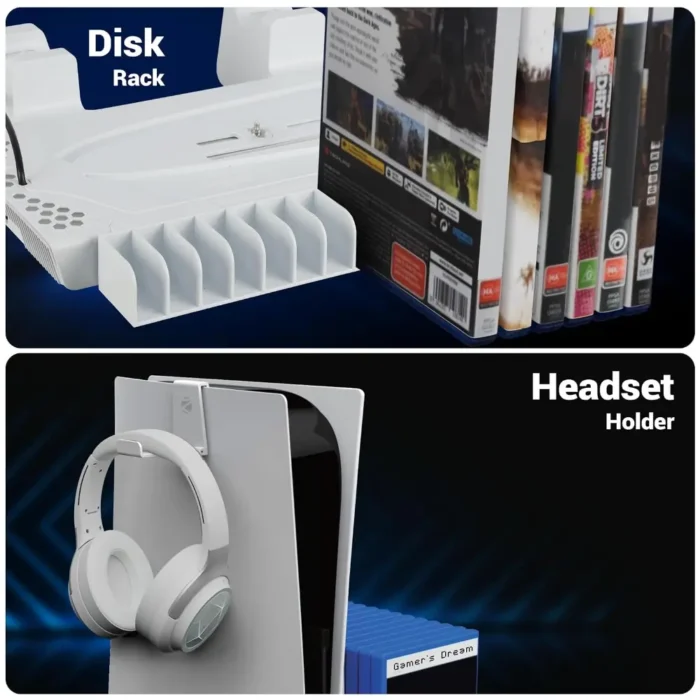 ZEBRONICS PS5SC Vertical PS5 Docking Station ZEBRONICS PS5SC Vertical PS5 Docking Station
