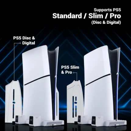 Home 13 ZEBRONICS PS5SC Vertical PS5 Docking Station