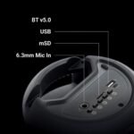 ZEBRONICS Sound Feast 90 10W Output, Wireless Portable Speaker with Mic 4 ZEBRONICS Sound Feast 90 10W Output, Wireless Portable Speaker with Mic