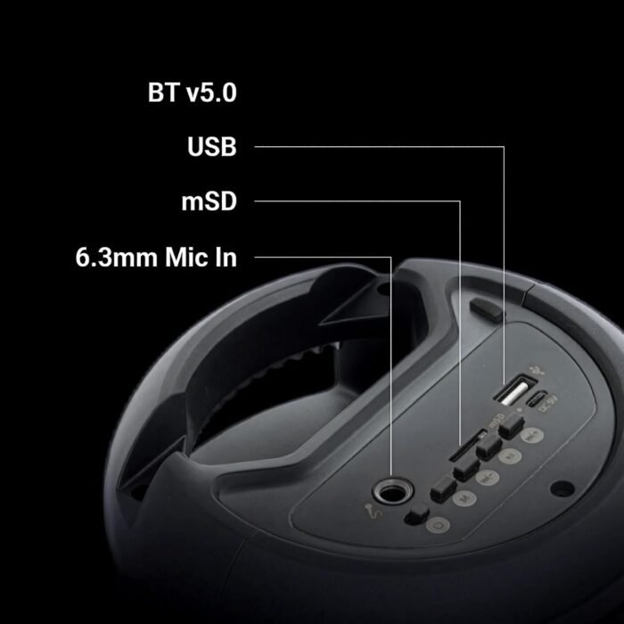 ZEBRONICS Sound Feast 90 10W Output, Wireless Portable Speaker with Mic ZEBRONICS Sound Feast 90 10W Output, Wireless Portable Speaker with Mic