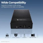 Zebronics 4000mAh Battery, Upto 4 Hours Backup, 3A Output, Dual Input Ports, Fast Charging Router UPS