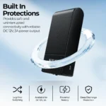 Zebronics 4000mAh Battery, Upto 4 Hours Backup, 3A Output, Dual Input Ports, Fast Charging Router UPS