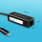 Zebronics ZEB-CTE100 Type C to RJ45 Ethernet LAN Adapter (Black) 4 Zebronics ZEB-CTE100 Type C to RJ45 Ethernet LAN Adapter